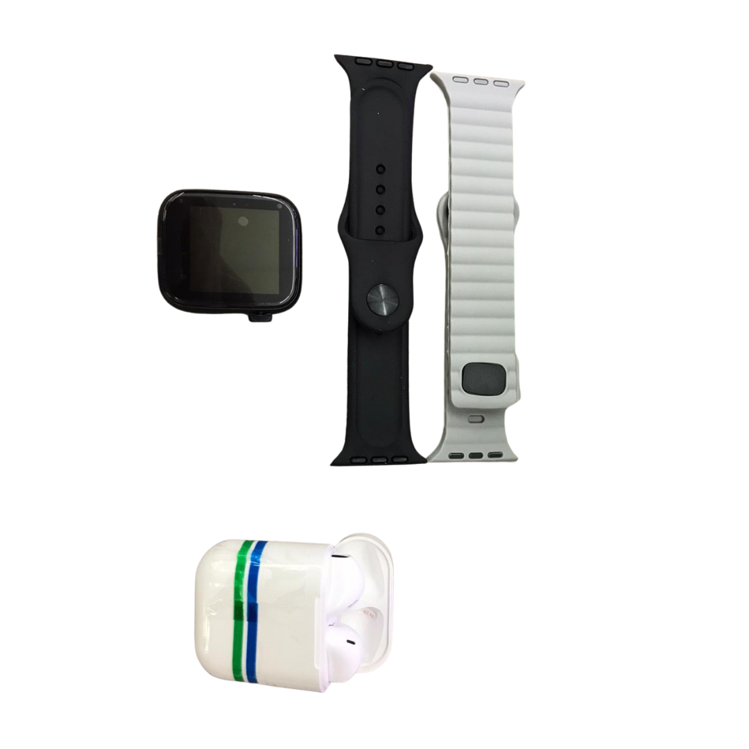 Pack Conexión Total: Reloj Inteligente + Auriculares para tu Día a Día
