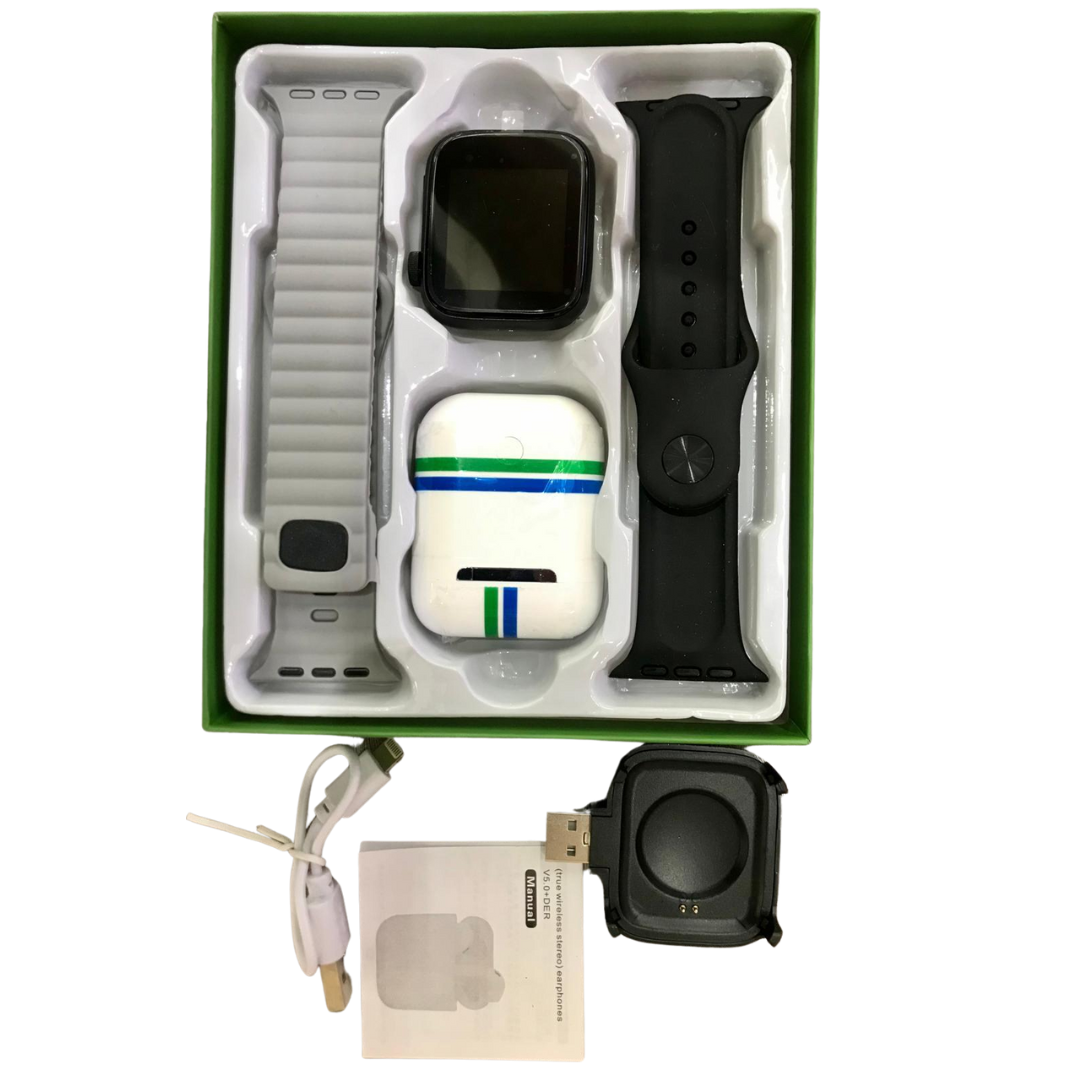 Pack Conexión Total: Reloj Inteligente + Auriculares para tu Día a Día