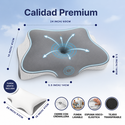 Olvida tu dolor de cuello desde la primera noche | DreamRest™