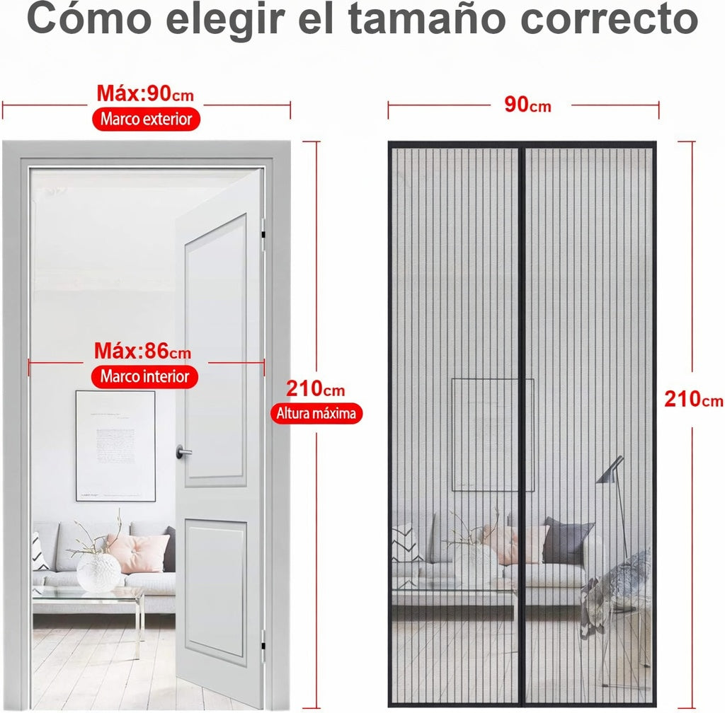 MOSQUISTOP™ - Cortina Magnética Antimosquitos