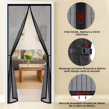 MOSQUISTOP™ - Cortina Magnética Antimosquitos