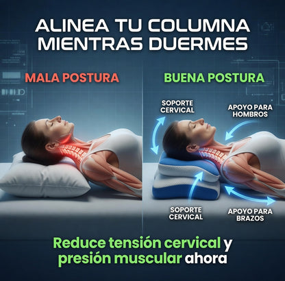 DreamRest™ - Duerme sin dolor cervical desde el primer día (Celeste)