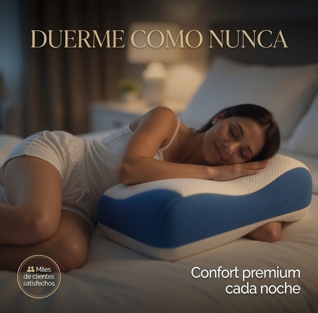 DreamRest™ - Duerme sin dolor cervical desde el primer día (Celeste)