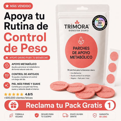Trimora™ – Parches de Apoyo Metabólico
