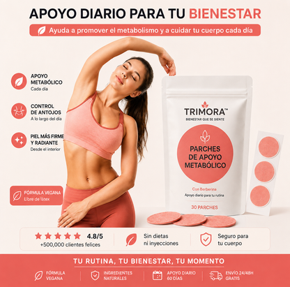 Trimora™ – Parches de Apoyo Metabólico