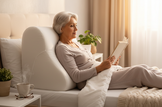 ComfortWedge™ – Almohada Triangular Ergonómica (Oferta 2ª al 50%)